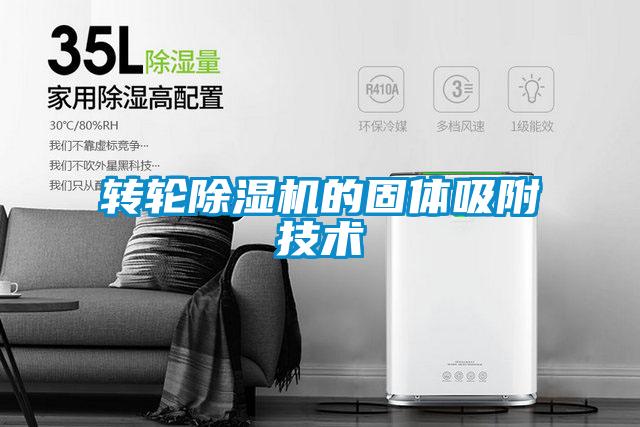 转轮麻豆视频黄网站的固体吸附技术