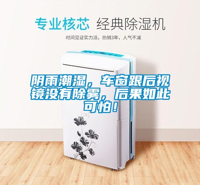 阴雨潮湿，车窗跟后视镜没有除雾，后果如此可怕！