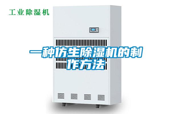 一种仿生麻豆视频黄网站的制作方法