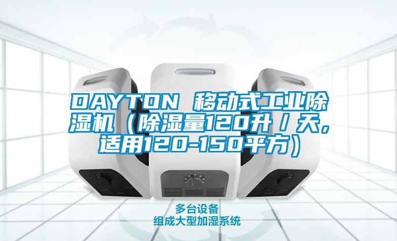 DAYTON 移动式工业麻豆视频黄网站（除湿量120升／天，适用120-150平方）