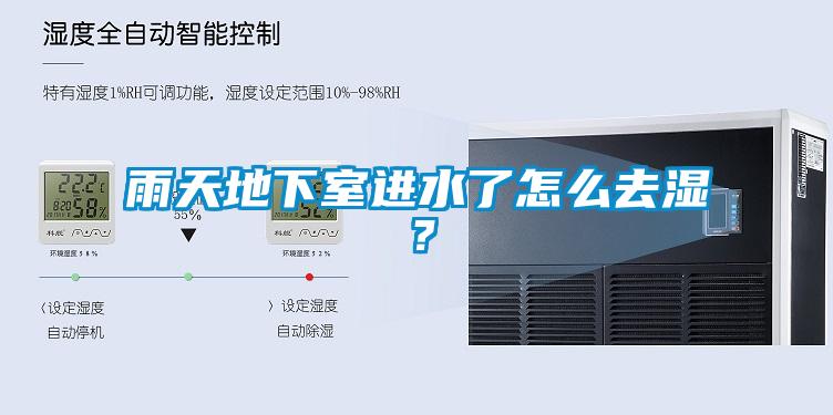 雨天地下室进水了怎么去湿？