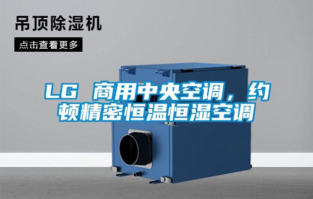 LG 商用中央空调，约顿精密恒温恒湿空调