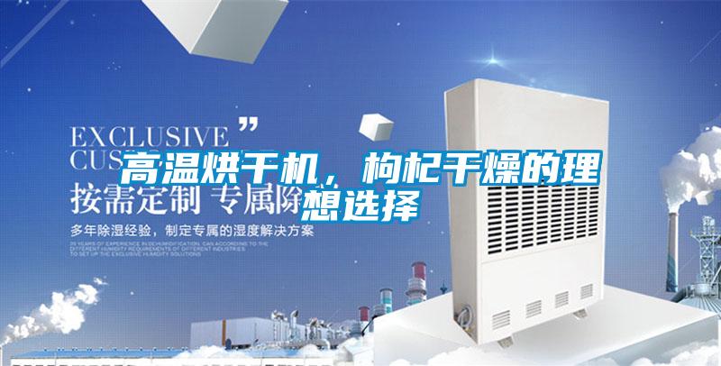 高温烘干机，枸杞干燥的理想选择