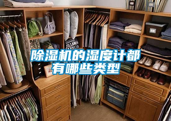 麻豆视频黄网站的湿度计都有哪些类型