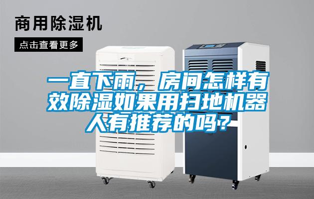 一直下雨，房间怎样有效除湿如果用扫地机器人有推荐的吗？