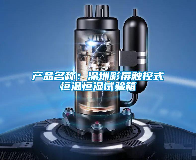 产品名称：深圳彩屏触控式恒温恒湿试验箱