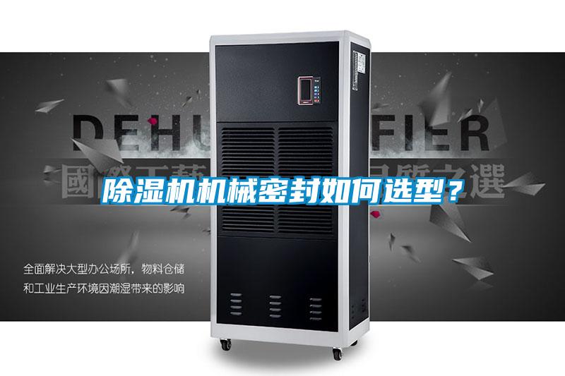 麻豆视频黄网站机械密封如何选型？