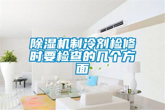麻豆视频黄网站制冷剂检修时要检查的几个方面