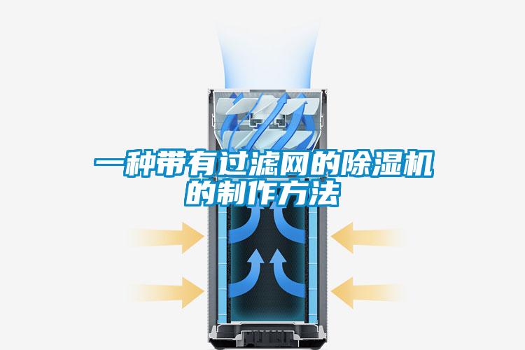一种带有过滤网的麻豆视频黄网站的制作方法
