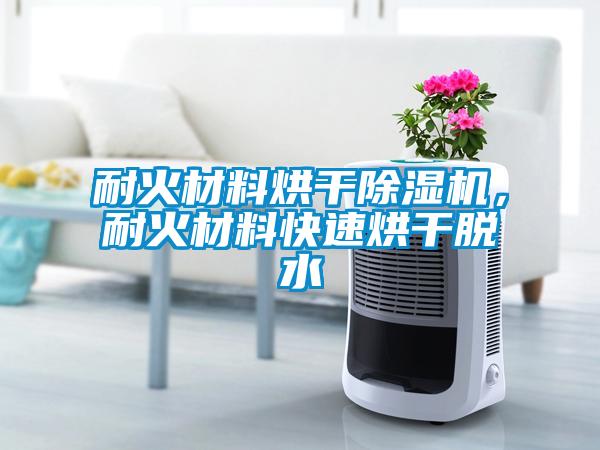 耐火材料烘干麻豆视频黄网站，耐火材料快速烘干脱水