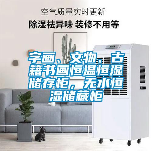 字画、文物、古籍书画恒温恒湿储存柜，无水恒湿储藏柜