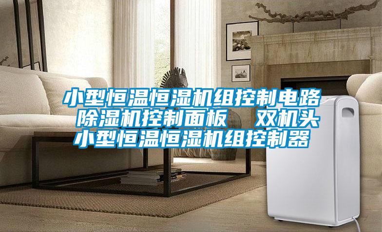 小型恒温恒湿机组控制电路 麻豆视频黄网站控制面板  双机头小型恒温恒湿机组控制器
