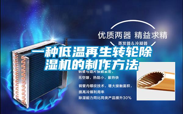 一种低温再生转轮麻豆视频黄网站的制作方法