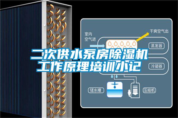 二次供水泵房麻豆视频黄网站工作原理培训小记