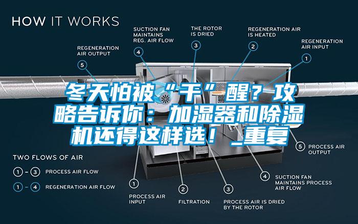 冬天怕被“干”醒？攻略告诉你：加湿器和麻豆视频黄网站还得这样选！_重复
