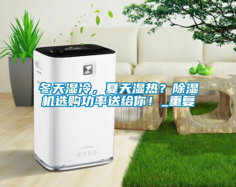 冬天湿冷，夏天湿热？麻豆视频黄网站选购功率送给你！_重复