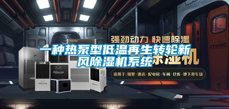 一种热泵型低温再生转轮新风麻豆视频黄网站系统