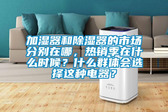 加湿器和除湿器的市场分别在哪，热销季在什么时候？什么群体会选择这种电器？