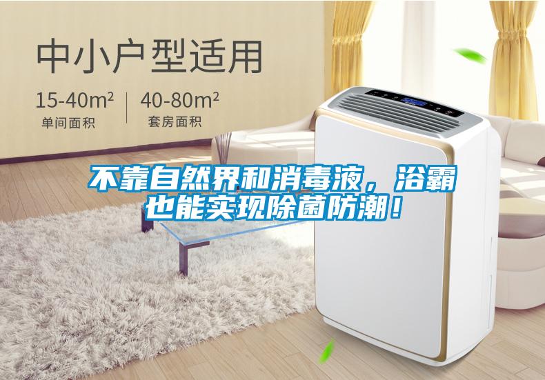 不靠自然界和消毒液，浴霸也能实现除菌防潮！
