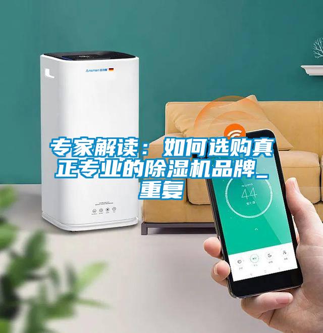 专家解读：如何选购真正专业的麻豆视频黄网站品牌_重复