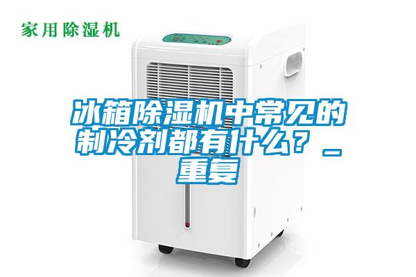 冰箱麻豆视频黄网站中常见的制冷剂都有什么？_重复