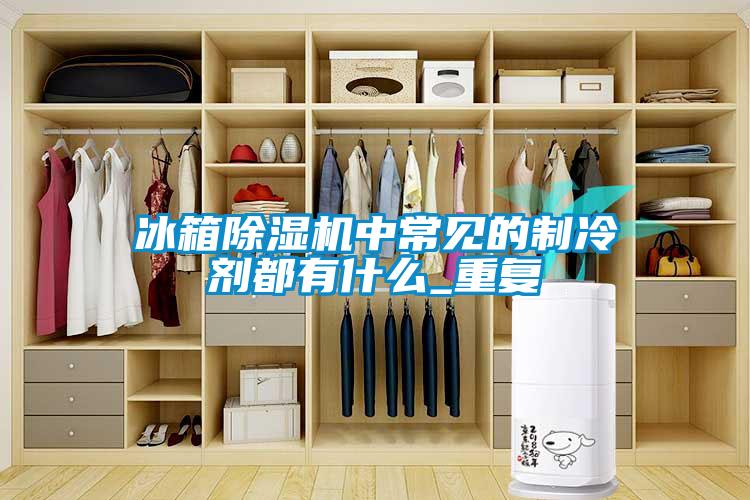 冰箱麻豆视频黄网站中常见的制冷剂都有什么_重复