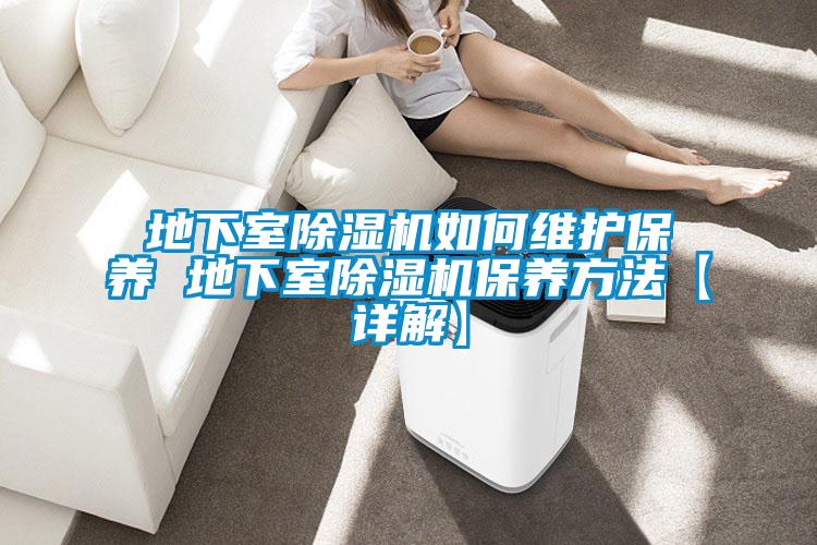 地下室麻豆视频黄网站如何维护保养 地下室麻豆视频黄网站保养方法【详解】