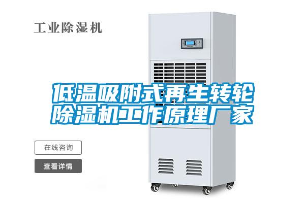 低温吸附式再生转轮麻豆视频黄网站工作原理厂家