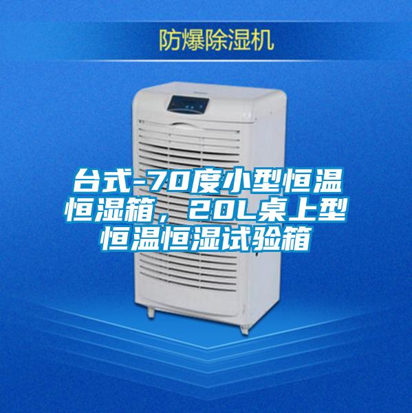 台式-70度小型恒温恒湿箱，20L桌上型恒温恒湿试验箱