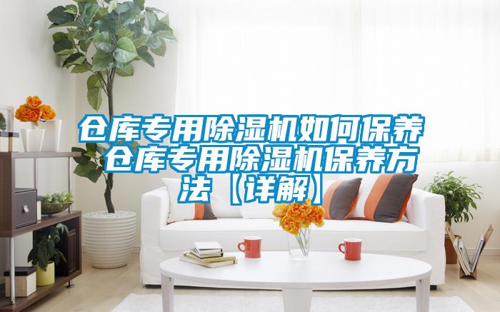 仓库专用麻豆视频黄网站如何保养 仓库专用麻豆视频黄网站保养方法【详解】