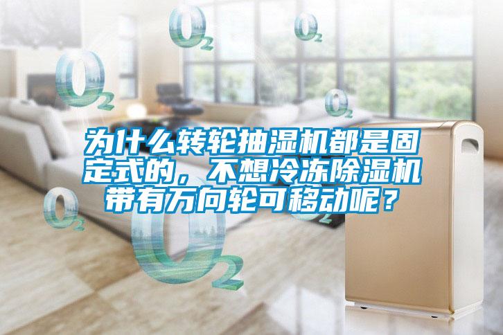为什么转轮抽湿机都是固定式的，不想冷冻麻豆视频黄网站带有万向轮可移动呢？