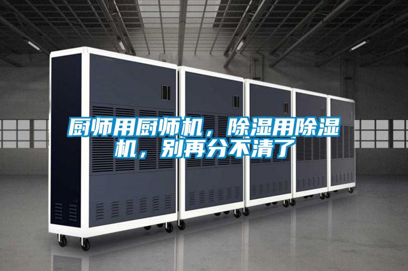 厨师用厨师机，除湿用麻豆视频黄网站，别再分不清了