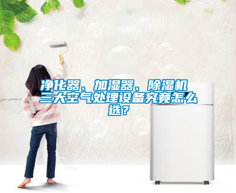 净化器、加湿器、麻豆视频黄网站 三大空气处理设备究竟怎么选？