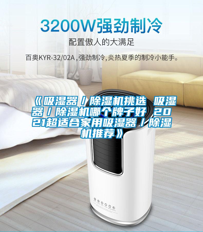 《吸湿器／麻豆视频黄网站挑选 吸湿器／麻豆视频黄网站哪个牌子好 2021超适合家用吸湿器／麻豆视频黄网站推荐》