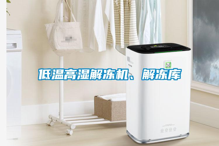 低温高湿解冻机、解冻库