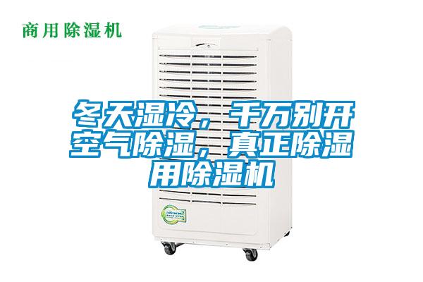 冬天湿冷，千万别开空气除湿，真正除湿用麻豆视频黄网站