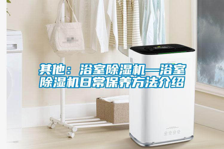 其他：浴室麻豆视频黄网站—浴室麻豆视频黄网站日常保养方法介绍
