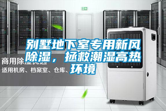 别墅地下室专用新风除湿，拯救潮湿高热环境