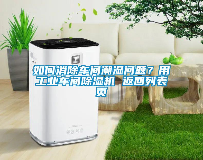 如何消除车间潮湿问题？用工业车间麻豆视频黄网站 返回列表页