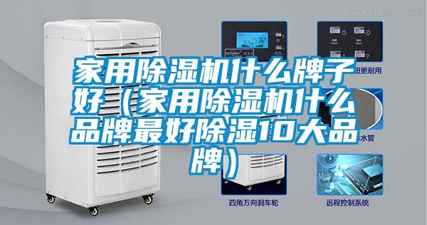 家用麻豆视频黄网站什么牌子好（家用麻豆视频黄网站什么品牌最好除湿10大品牌）