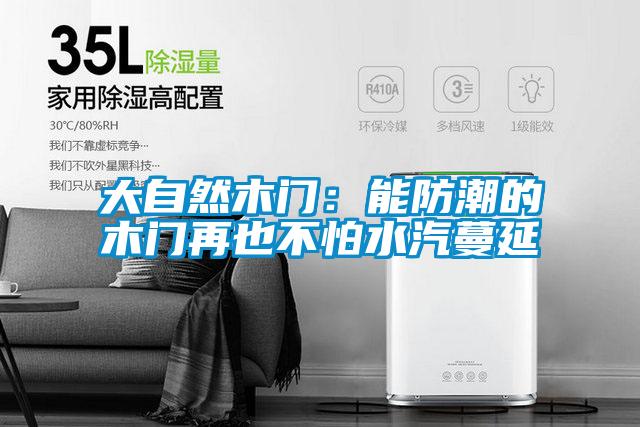 大自然木门：能防潮的木门再也不怕水汽蔓延
