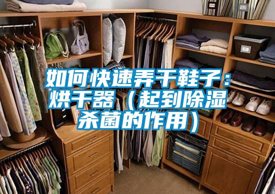 如何快速弄干鞋子：烘干器（起到除湿杀菌的作用）