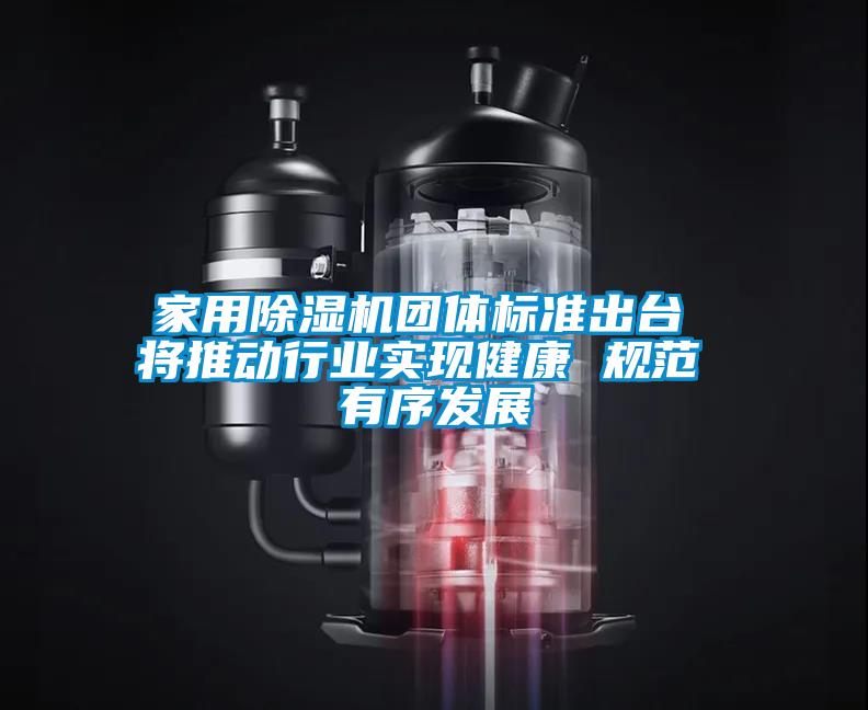 家用麻豆视频黄网站团体标准出台 将推动行业实现健康 规范 有序发展