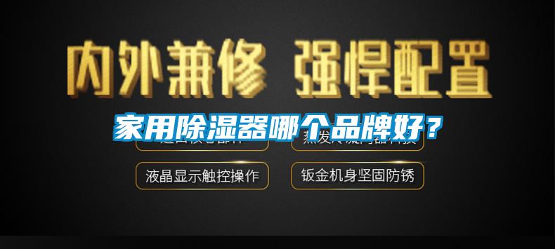 家用除湿器哪个品牌好？