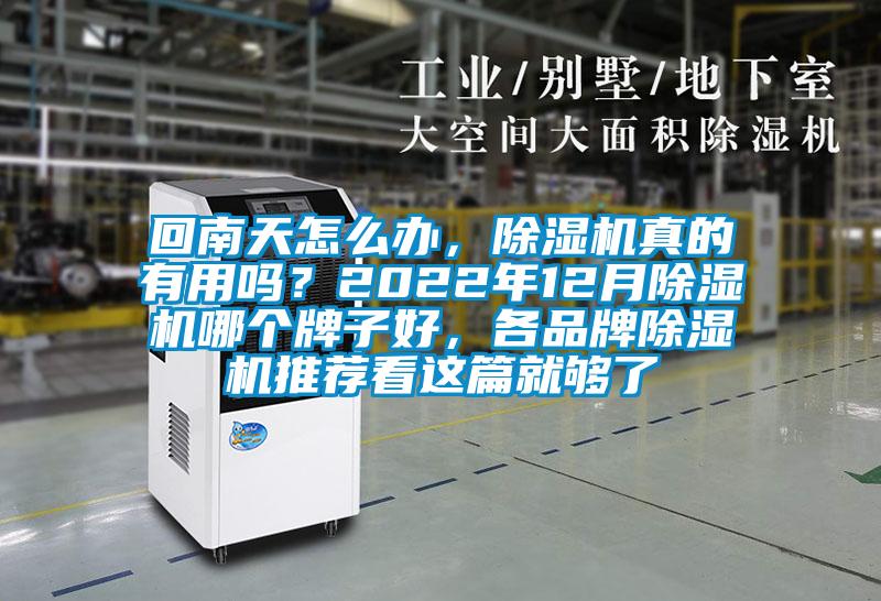 回南天怎么办，麻豆视频黄网站真的有用吗？2022年12月麻豆视频黄网站哪个牌子好，各品牌麻豆视频黄网站推荐看这篇就够了