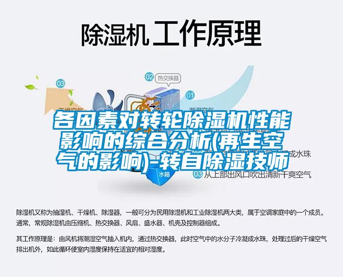 各因素对转轮麻豆视频黄网站性能影响的综合分析(再生空气的影响)-转自除湿技师