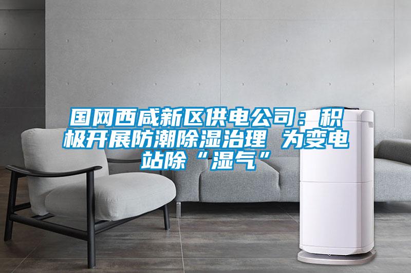 国网西咸新区供电公司：积极开展防潮除湿治理 为变电站除“湿气”