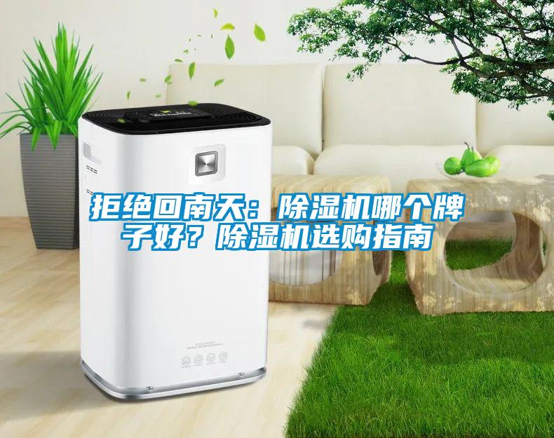 拒绝回南天：麻豆视频黄网站哪个牌子好？麻豆视频黄网站选购指南