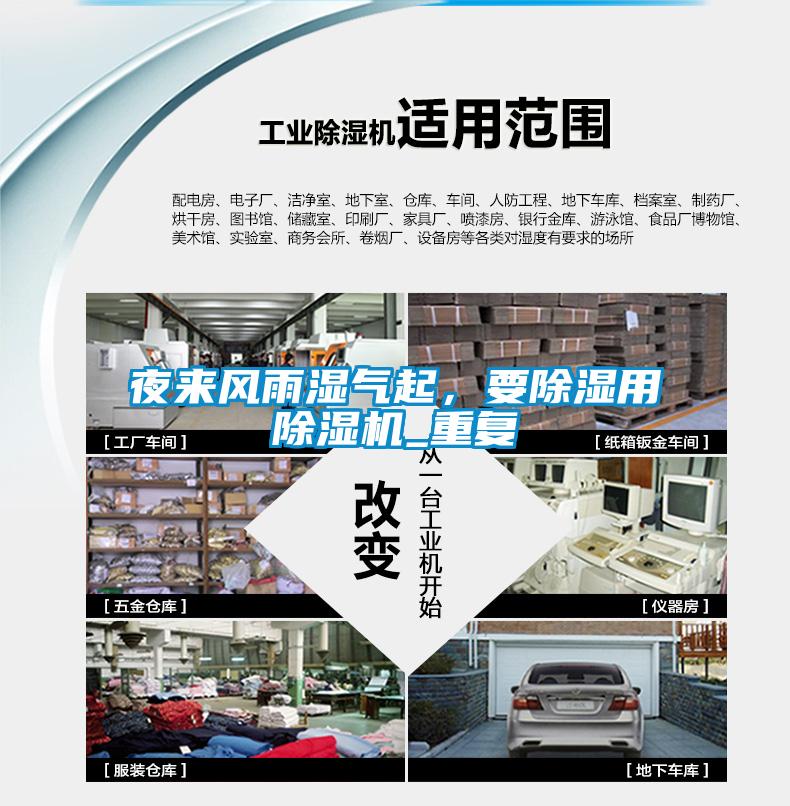 夜来风雨湿气起，要除湿用麻豆视频黄网站_重复