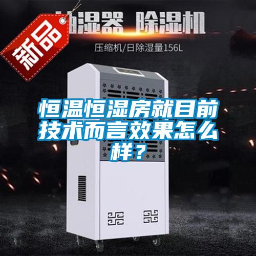 恒温恒湿房就目前技术而言效果怎么样？